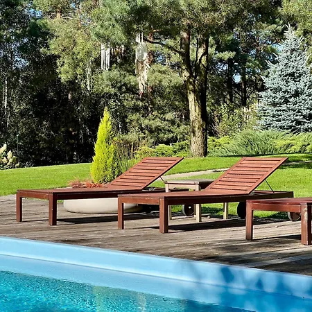 Lavenda Z Widokiem Na Rzekę - Basen, Jacuzzi, Sauna - Magiczny Ogród - 0,5ha Prywatnej Przestrzeni Domek alpejski Zawady (Silesia)