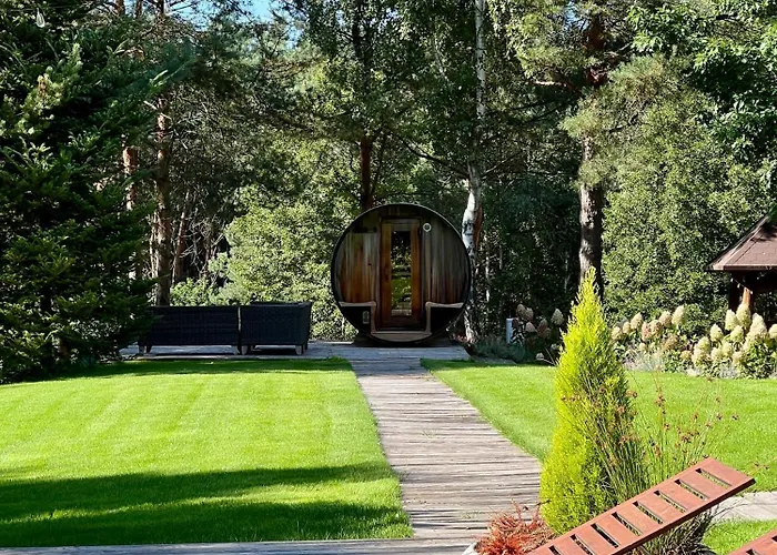 בקתה Lavenda Z Widokiem Na Rzeke - Basen, Jacuzzi, Sauna - Magiczny Ogrod - 0,5ha Prywatnej Przestrzeni Zawady (Silesia)