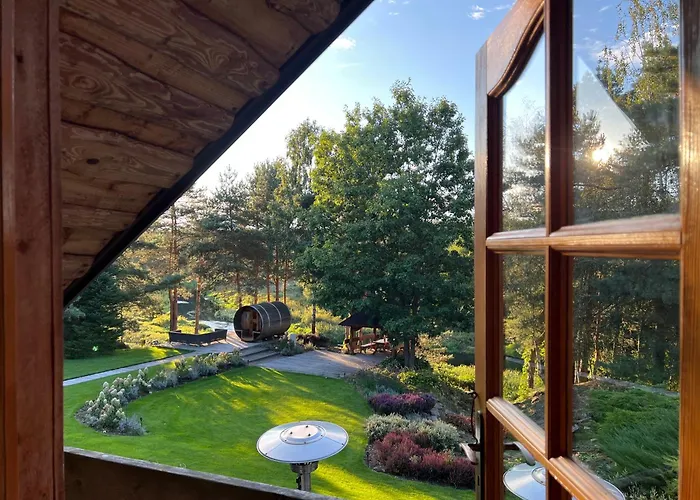 בקתה Lavenda Z Widokiem Na Rzeke - Basen, Jacuzzi, Sauna - Magiczny Ogrod - 0,5ha Prywatnej Przestrzeni Zawady (Silesia)